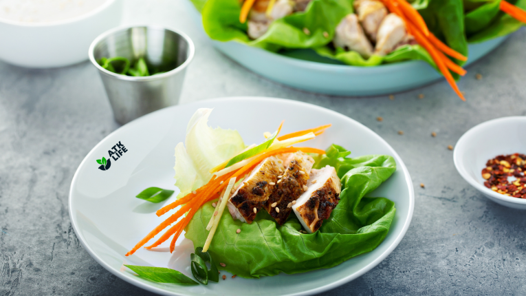 Darıca Diyetisyen Meriç Gündüz Sağlıklı Marul Wrap Tavuk